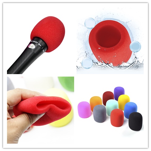 Bộ 5 / 10 Vỏ Xốp Dày Bọc Đầu Micro Chống Sốc Chống Ồn Có Thể Tái Sử Dụng