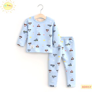 Bộ nỉ lót lông màu Pastel