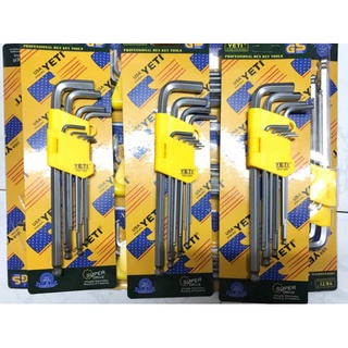 . Bộ lục giác đầu bi 9 món Yeti đa năng