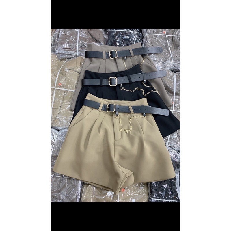 Quần short kèm đai quảng châu | BigBuy360 - bigbuy360.vn