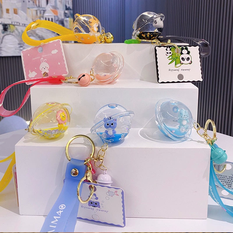 Móc Khóa Hình Các Hành Tinh Hoạt Hình Đáng Yêu