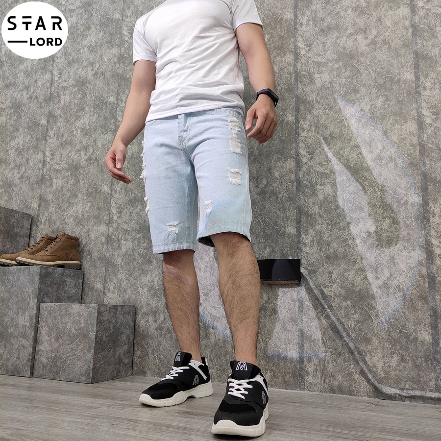 Quần short nam vải jean dày đẹp chuẩn form dáng SL32 StarLord