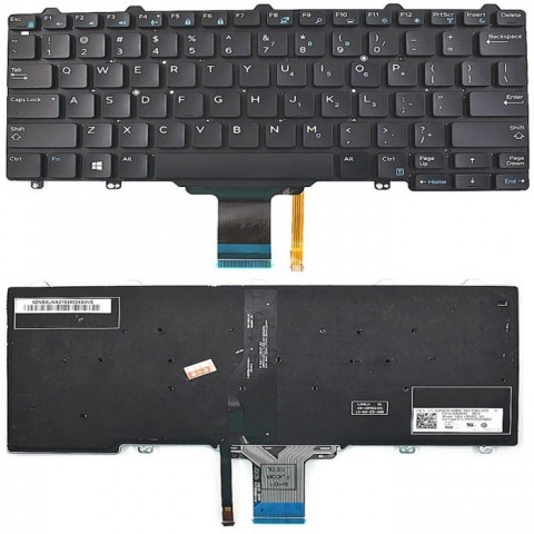 Bàn phím Dell Latitude E5250 E7270 E7250 Keyboard Có LED BH 12 tháng