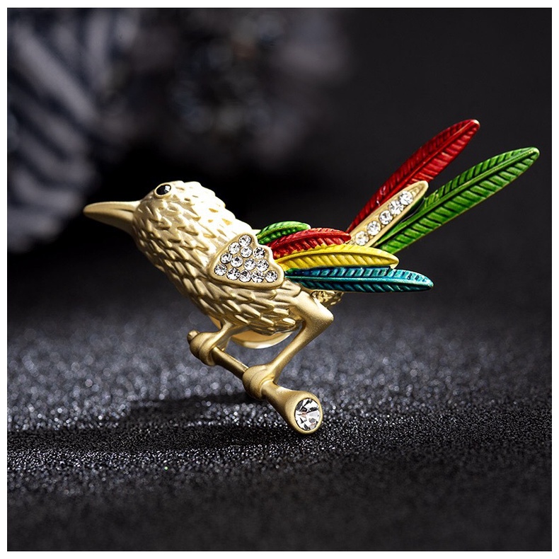 (MớI) Ghim GàI ÁO HìNh Hoa Và Chim Xinh XắN