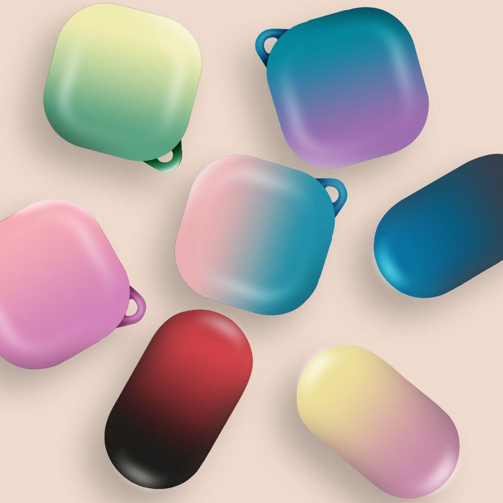 BEBETTERM Vỏ Bảo Vệ Hộp Sạc Tai Nghe Bluetooth Không Dây Galaxy buds / buds plus Bằng Silicon Mềm Chống Sốc Sang Trọng Cho Nam Và Nữ