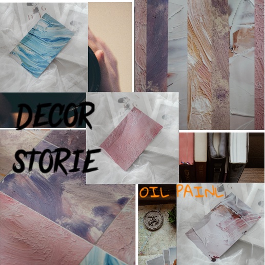 ( HÀNG MỚI VỀ ) THẺ MÀU SƠN DẦU, màu sắc pha trộn đẹp, phụ kiện decor, đạo cụ chụp ảnh sản phẩm đẹp