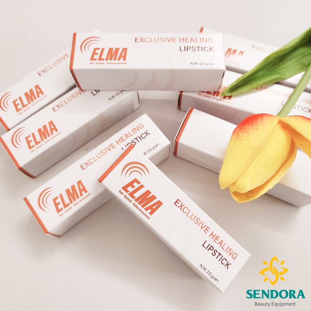 Son dưỡng kích màu môi Elma, dưỡng ẩm môi sau khi phun xăm