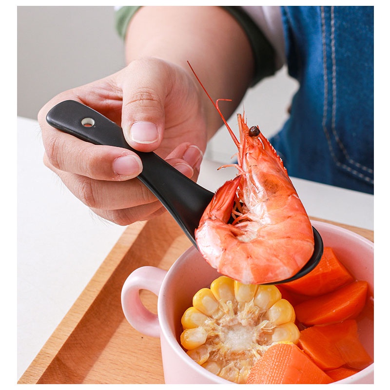 Muỗng Sứ Cán Dài Màu Sắc Ngọt Ngào Phong Cách Bắc Âu
