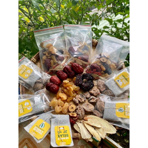 trà Lipton thảo mộc- set trà Lipton thảo mộc 10 gói