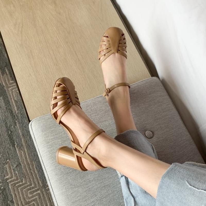 LiB - Sandal Cao Gót 7cm Dáng Rọ 766