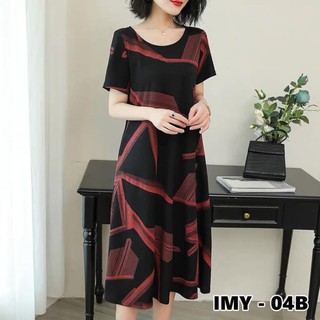 Váy Trung Niên  - Đầm Trung Niên Hàng Thiết Kế, Vải Lụa Mát Mịn Thiết Kế Dành Cho U40-U50-U60