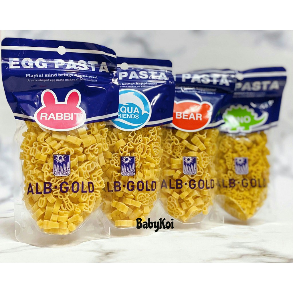 Nui trứng Egg Pasta Nhật các hình cho bé (date 09/2022)