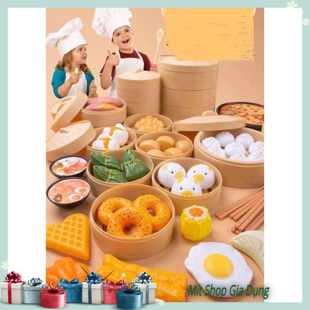 Set Đồ Chơi Bánh Bao Nấu Ăn Cho Bé #Mitshop