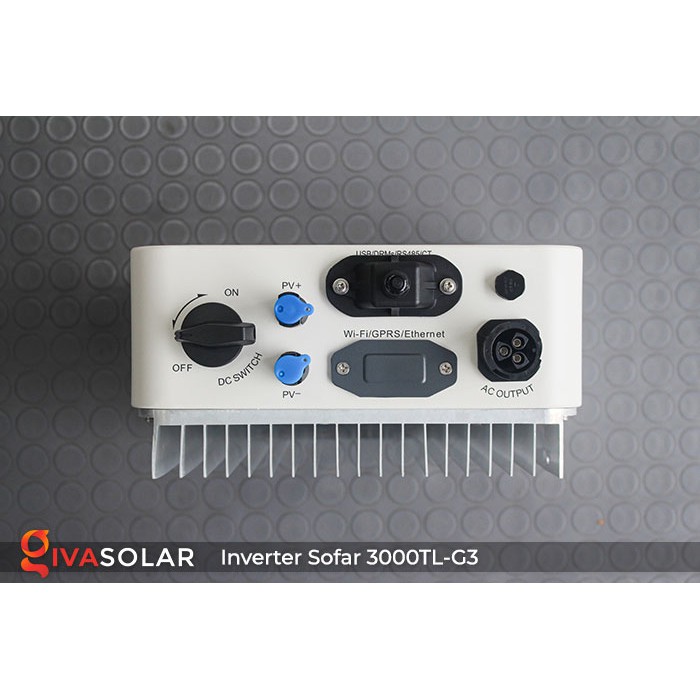 Biến tần bộ chuyển đổi nguồn điện inverter hòa lưới GIVASOLAR SOFAR 3000TL-G3 3KW