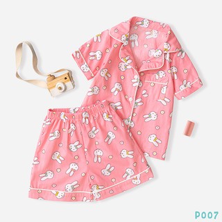 Bộ Pijama Cho Bé Siêu Đáng Yêu 5 Màu In Hình Cute BELLO LAND