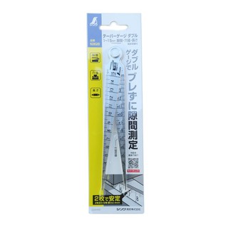Thước đo khe 2 lá 1 ~ 15mm shinwa 62620