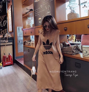 Váy suông ba lỗ dáng dài add