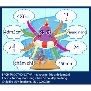 [Đồ dùng dạy học] Bạch Tuộc thông thái