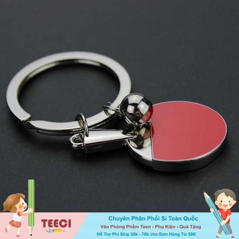 Móc Treo Chìa Khóa Balo Túi Xách Hình Bóng Bàn T189