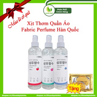 [ CHÍNH HÃNG ] Xịt Thơm Quần Áo FABRIC PERFUME Hàn Quốc 250ml