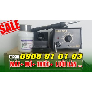 Máy hàn hakko 936 tăng 1 cuộn thiếc, 1 lưỡi hàn,mỡ hàn