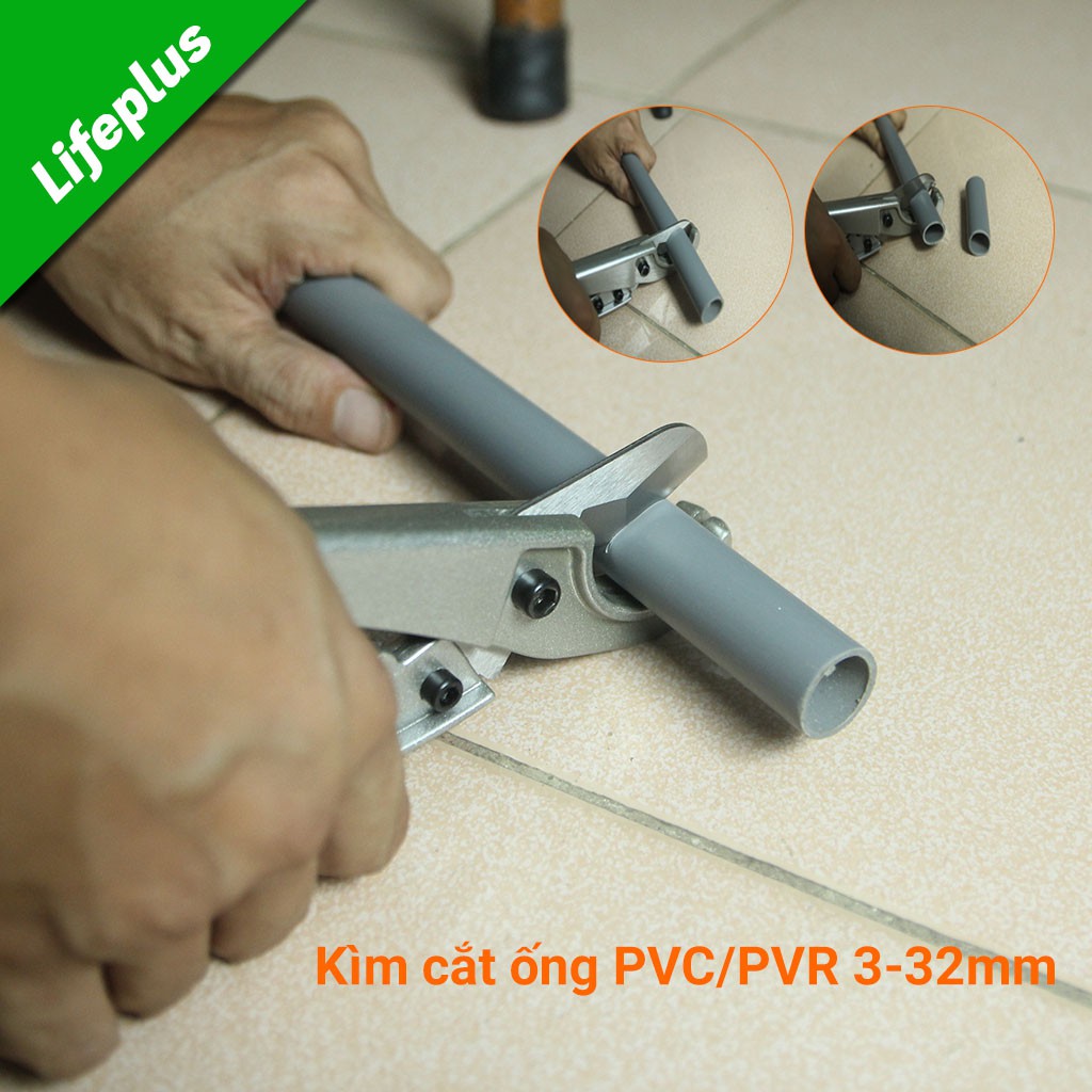 Kìm cắt ống PVC/PVR 3-32mm C-Mart