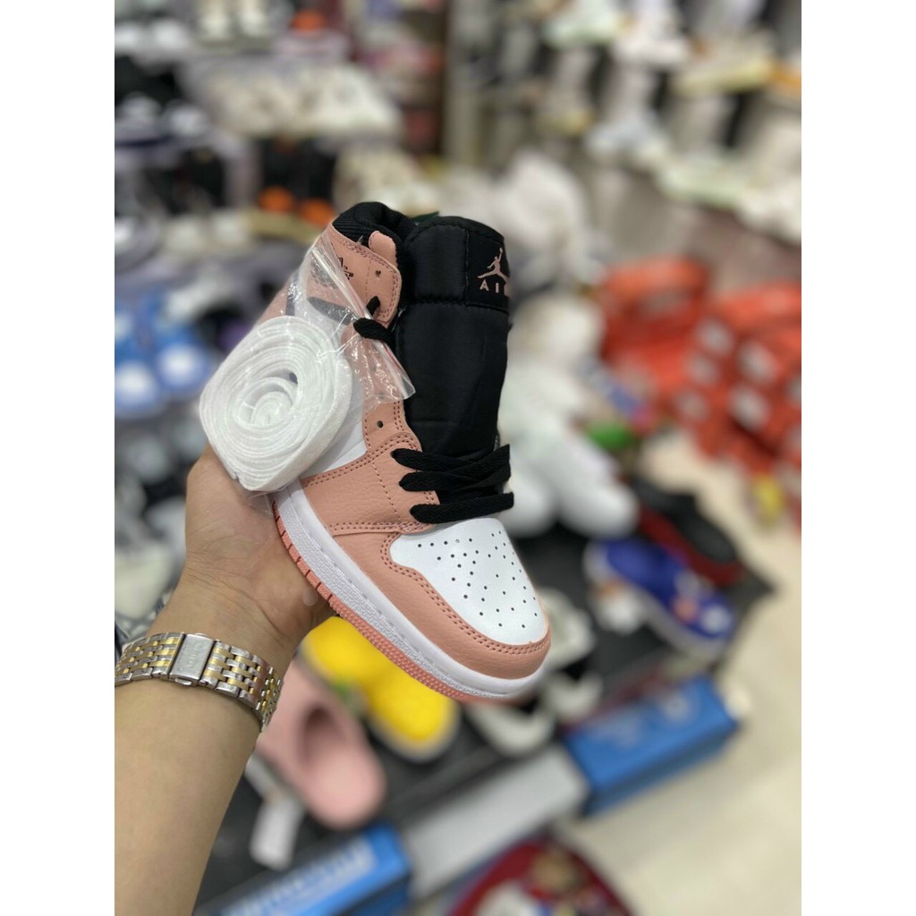 Giày Thể Thao Nữ Jordan Hồng Cao Cổ G01 [HÀNG CAO CẤP] | BigBuy360 - bigbuy360.vn