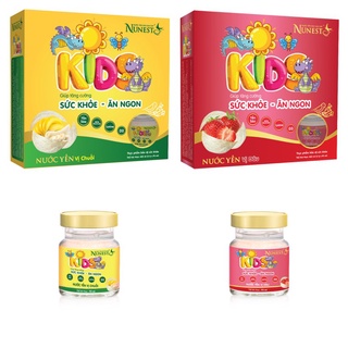 Lốc nước yến cho bé Nunest Kid vị Dâu/Chuối