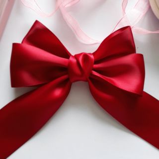 Kẹp tóc nơ ribbon
