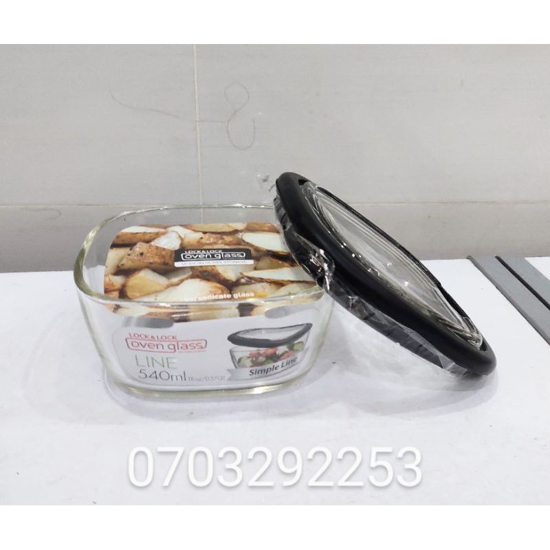 Hộp thủy tinh chịu nhiệt Lock & Lock 380ml/600ml/730ml | BigBuy360 - bigbuy360.vn