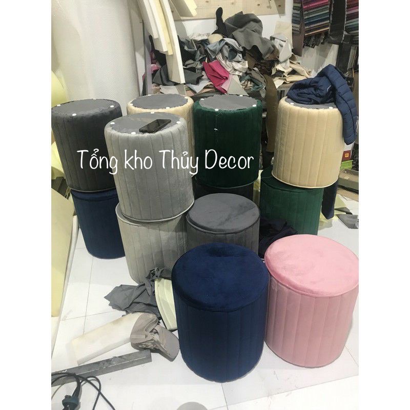 Ghế đôn nhung bàn trang điểm 𝑯𝑨̀𝑵𝑮 𝑳𝑶𝑨̣𝑰 1 ghế sofa G̶I̶Á̶ ̶4̶5̶0̶K̶  𝐠𝐢𝐚̉𝐦 𝐜𝐨̀𝐧 𝟑𝟓𝟓𝐤 | BigBuy360 - bigbuy360.vn