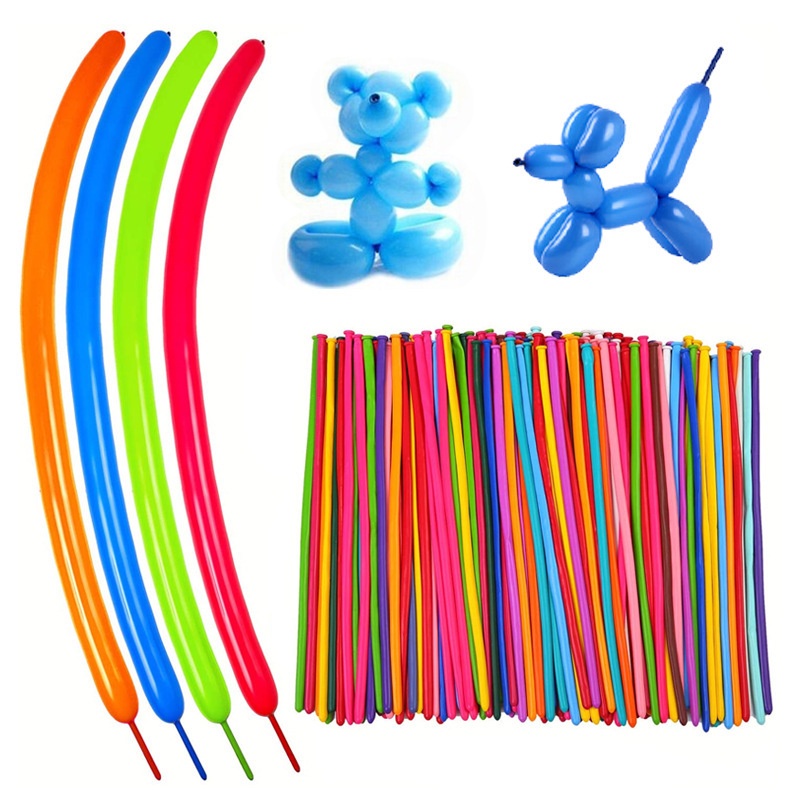 Set 10 Bong Bóng Cao Su Dày Nhiều Màu Sắc Dùng Trang Trí Tiệc Sinh Nhật