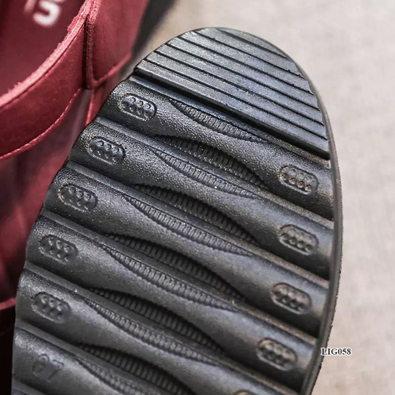 Giày da, Giày hài có quai cổ chân Hàn Quốc tôn dáng, siêu nhẹ, đi êm cho nữ đi chơi, đi làm  - LIG058