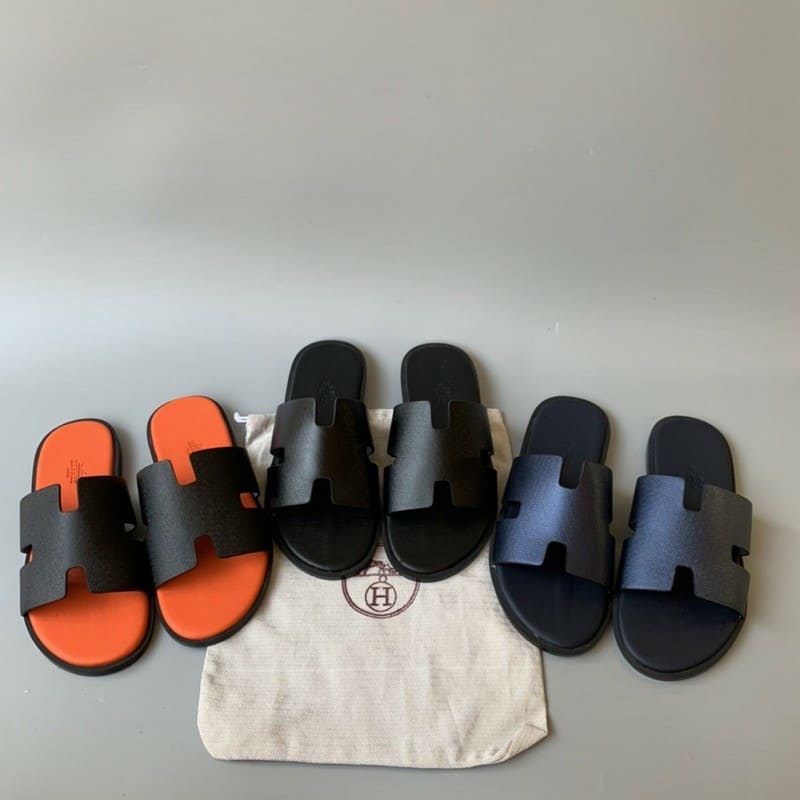 🔥HÀNG SIÊU CẤP🔥 Dép HM nam quai ngang chữ H đế gỗ quai da nhẵn siêu bền full size 38-43