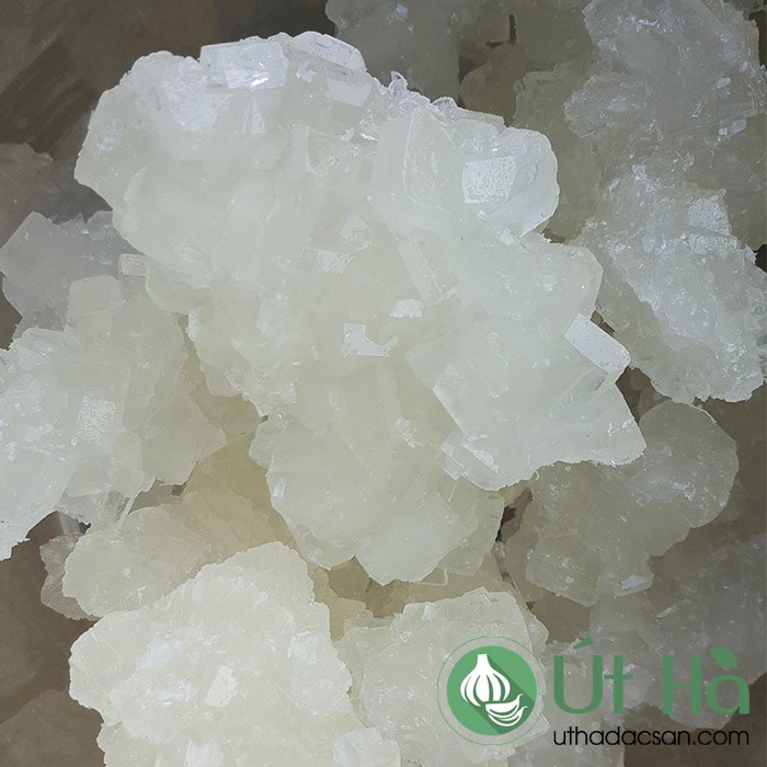 Đường Phèn Trắng Quảng Ngãi Túi 1KG Đường Thủ Công Nguyên Chất 100% Tự Nhiên - Út Hà Đặc Sản