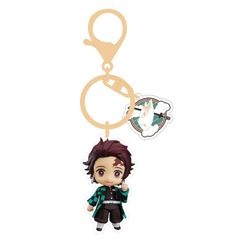 Móc Khóa Họa Tiết Hoạt Hình Demon Slayer Kimetsu No Yaiba Dễ Thương