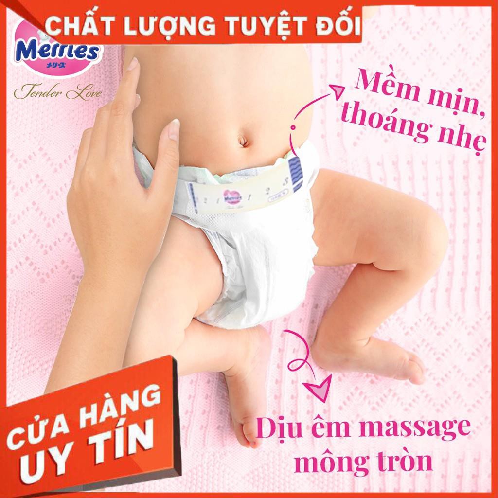 [COMBO 2 BỊCH]Bỉm quần Meries cộng miếng Nội Địa Nhật L44+6 - Bịch 50 Miếng (Cộng 4 Miếng - Dành Cho Trẻ Từ 9-14kg)