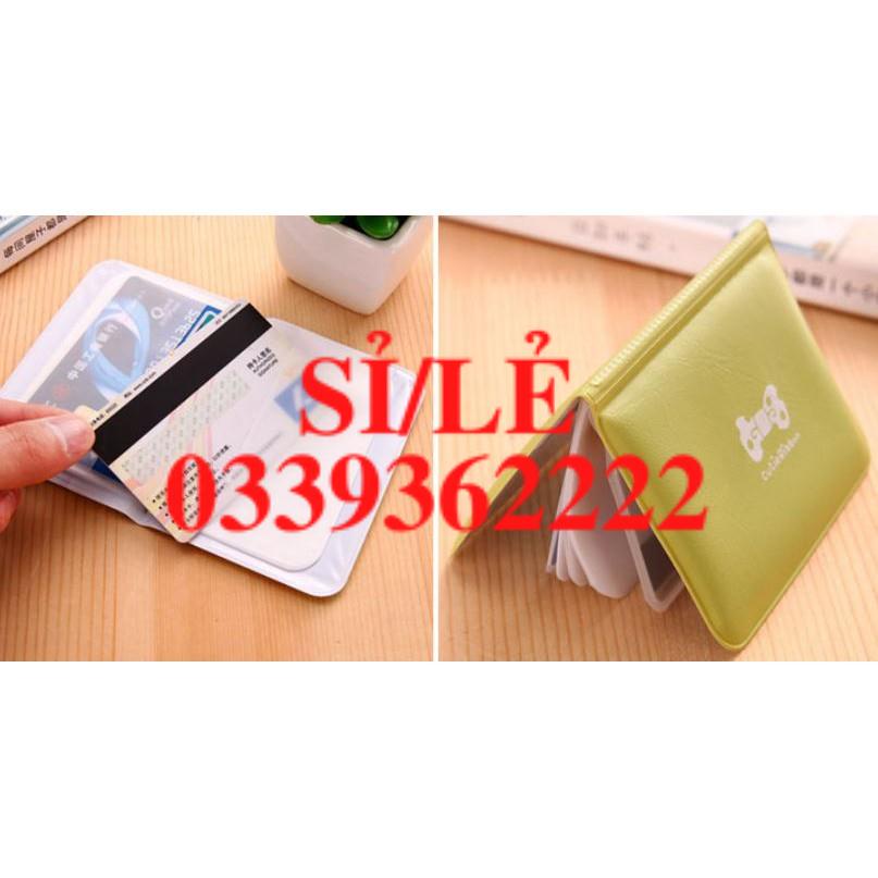 [ HAIANHSHOP ] Ví đựng thẻ ngân hàng/ xe buýt/ chung cư đa năng nhiều màu Duashop &gt;