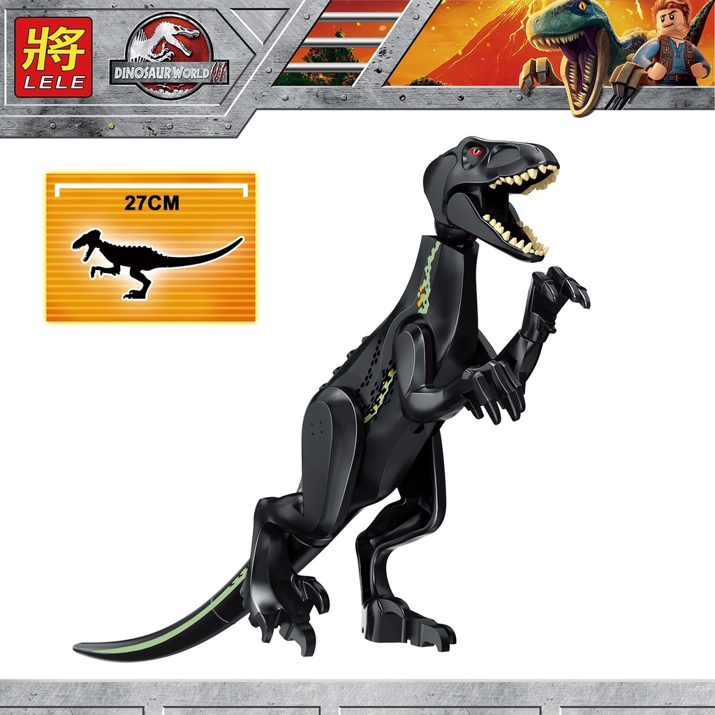 Đồ chơi lắp ráp khủng long Tyrannosaurus kỷ Jura cho bộ sưu tập làm quà tặng cho bé trai