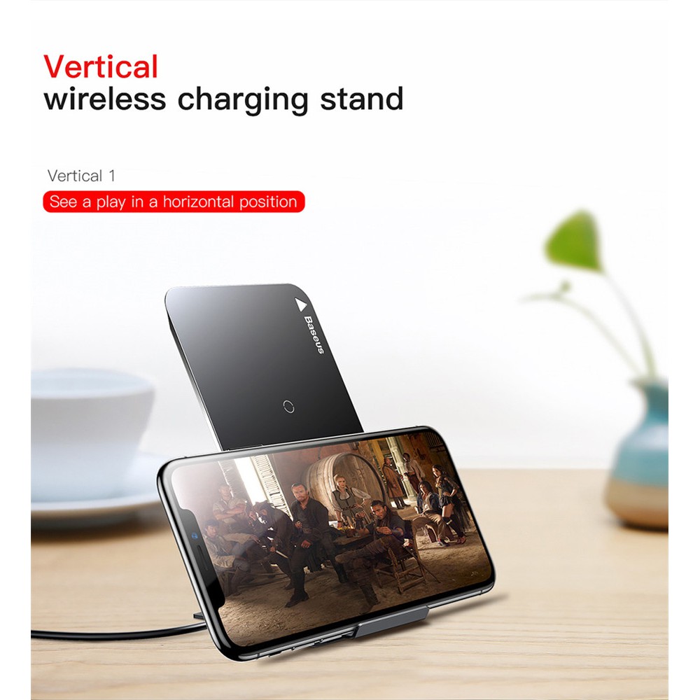Đế sạc không dây đa năng Baseus cho iPhone / Samsung