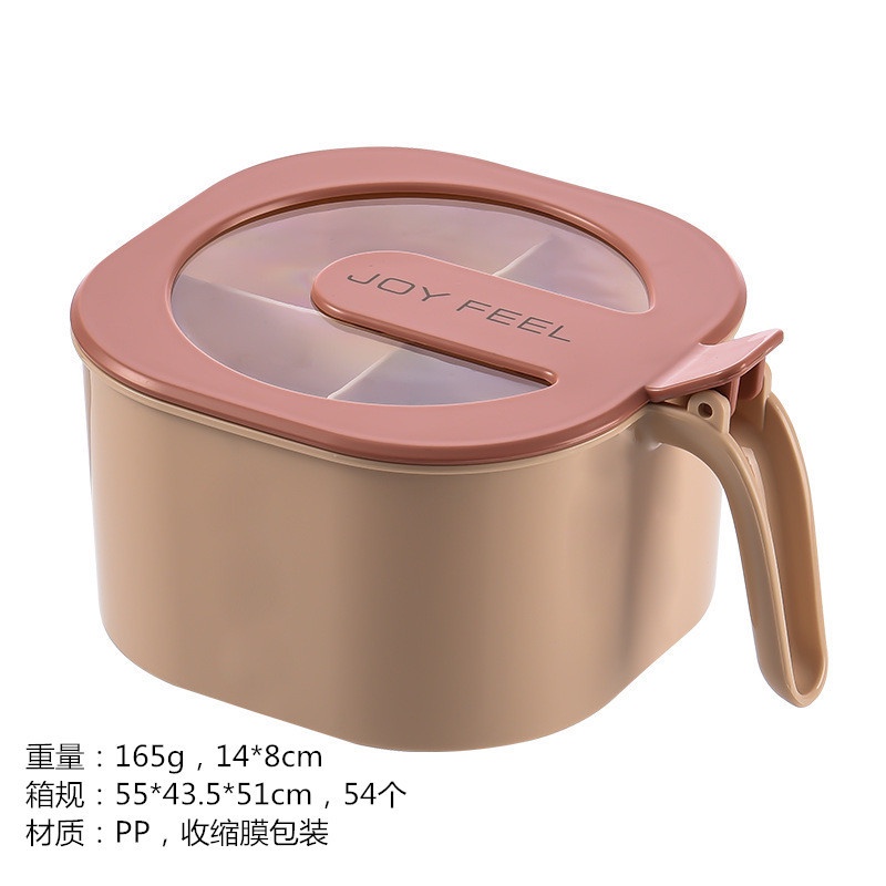 Hộp đựng gia vị có nắp xoay sáng tạo cho nhà bếp