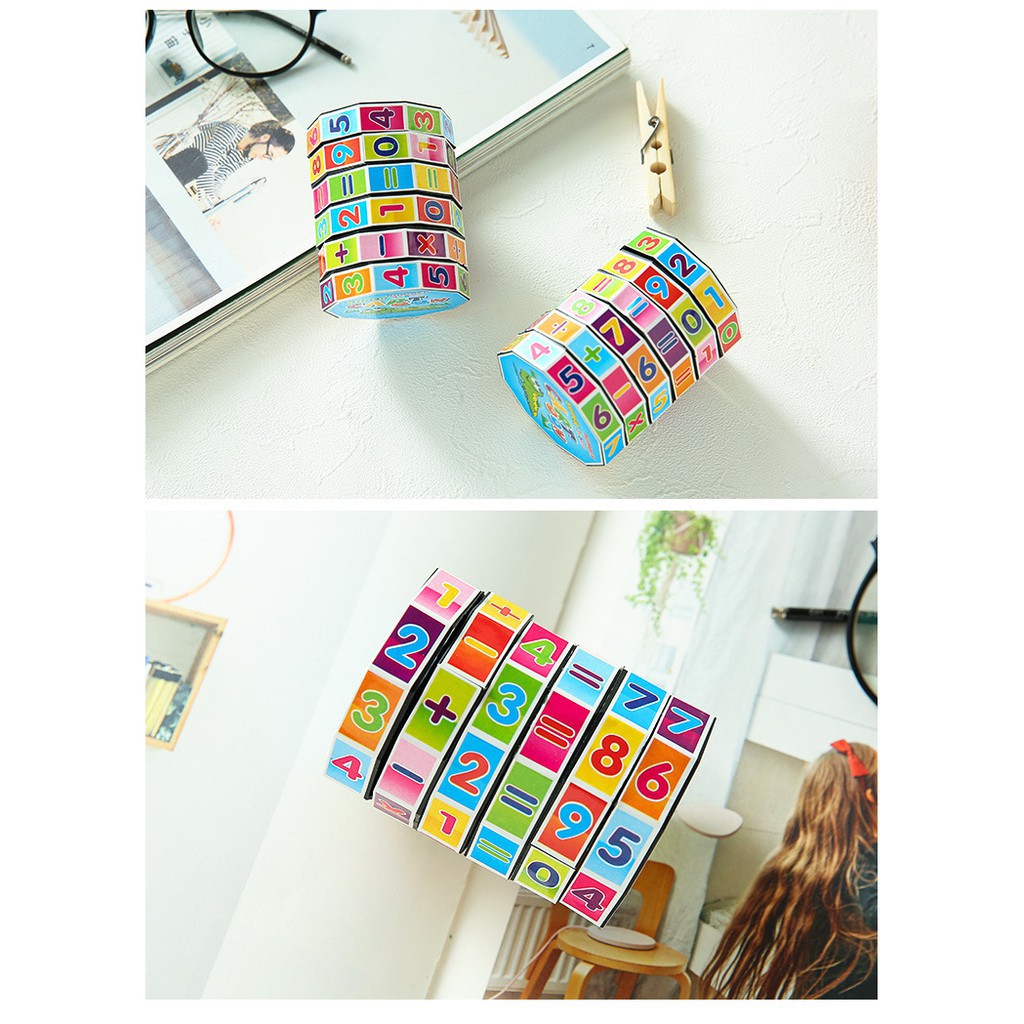 Đồ Chơi Thông Minh Giúp Trẻ Học Toán Dễ Dàng, con xoay nhân chia cộng trừ