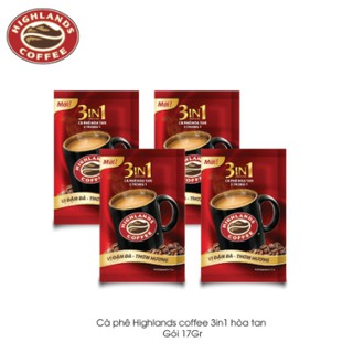 [Mẫu Tết 2022] Cà Phê Highlands Coffee 3in1 Hòa Tan (hộp 20 Gói x 17g/gói)
