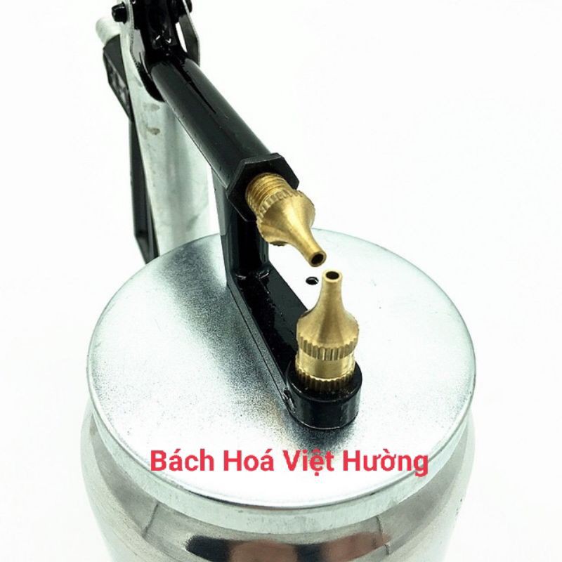 Súng phun sơn giá rẻ, Béc phun sơn PQ10 500ml - Bình phun sơn PQ10