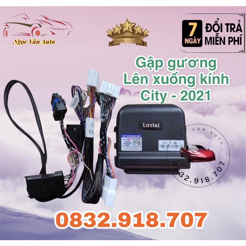 Tự Động Gập Gương Lên Xuống Kính Honda City 2021 Hãng Lasixi