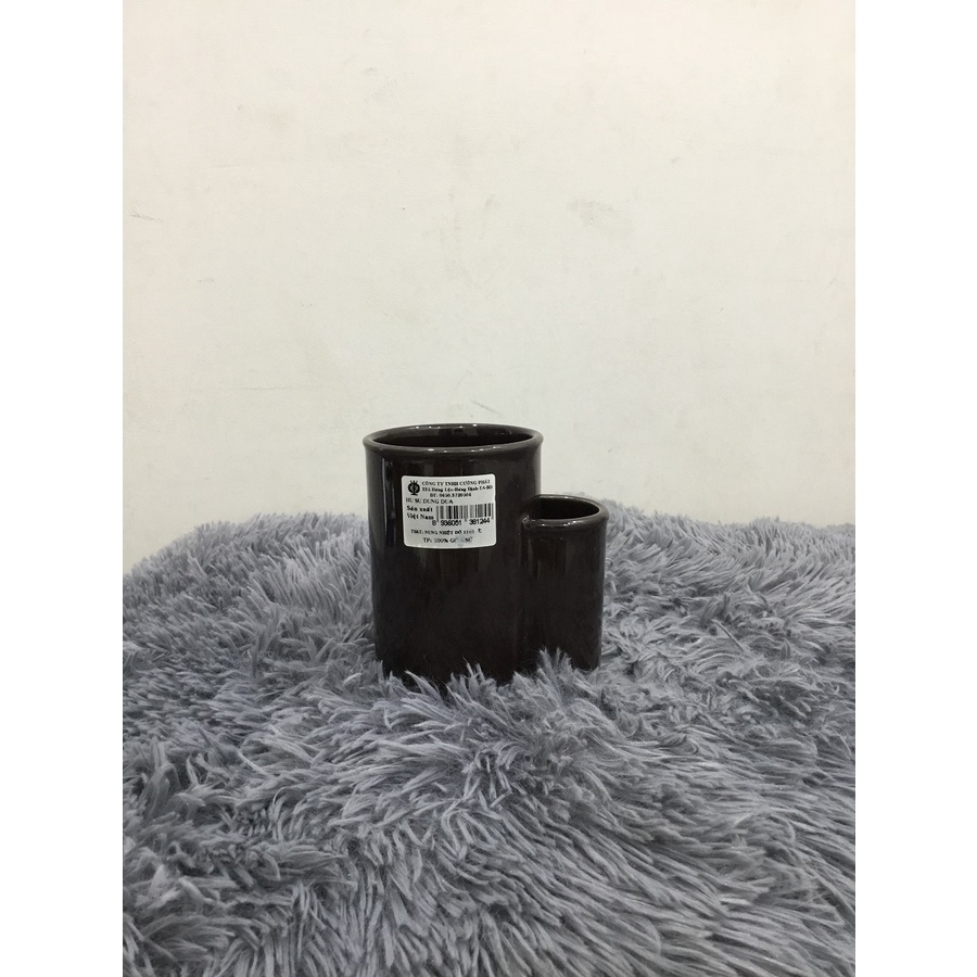 HỦ ĐỰNG ĐỦA 13 CM - GỐM SỨ CƯỜNG PHÁT