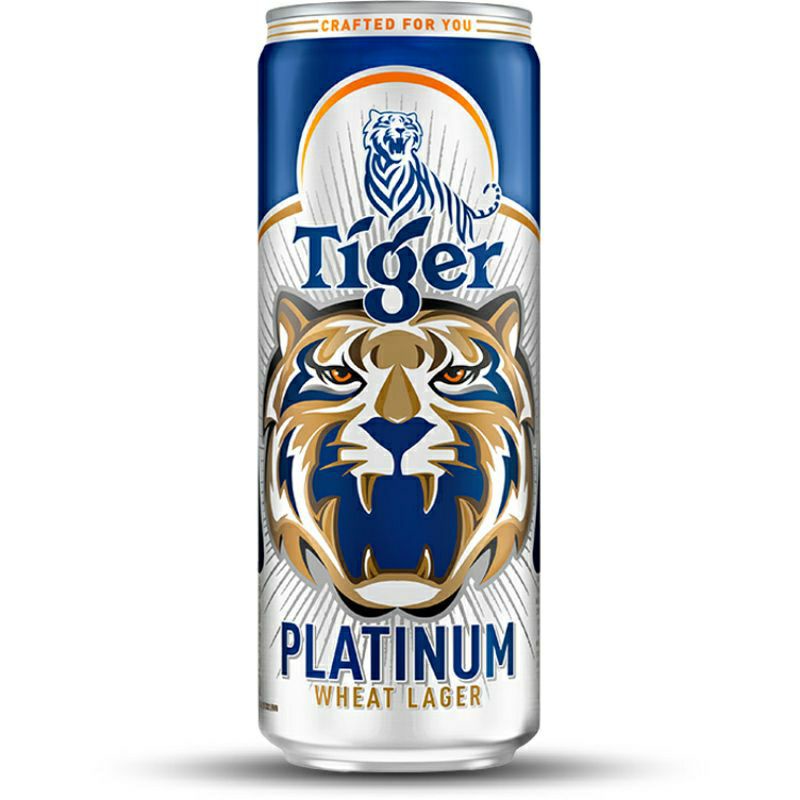 (Giao hỏa tốc ) 6 lon Bia lúa mì Tiger Platinum lon 330ml