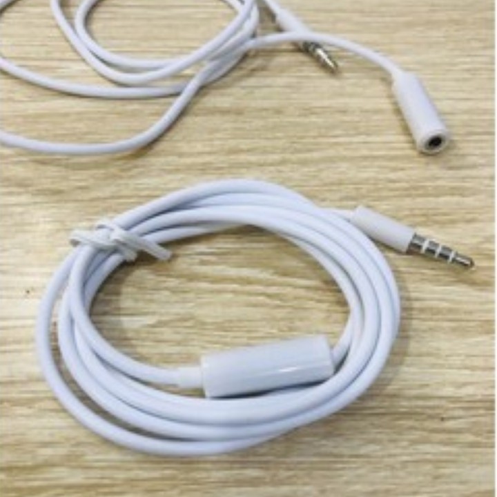 Dây nối dài tai nghe 3.5, Jack nối dài tai nghe 3.5 dài 1.2m truyền âm thanh tốt