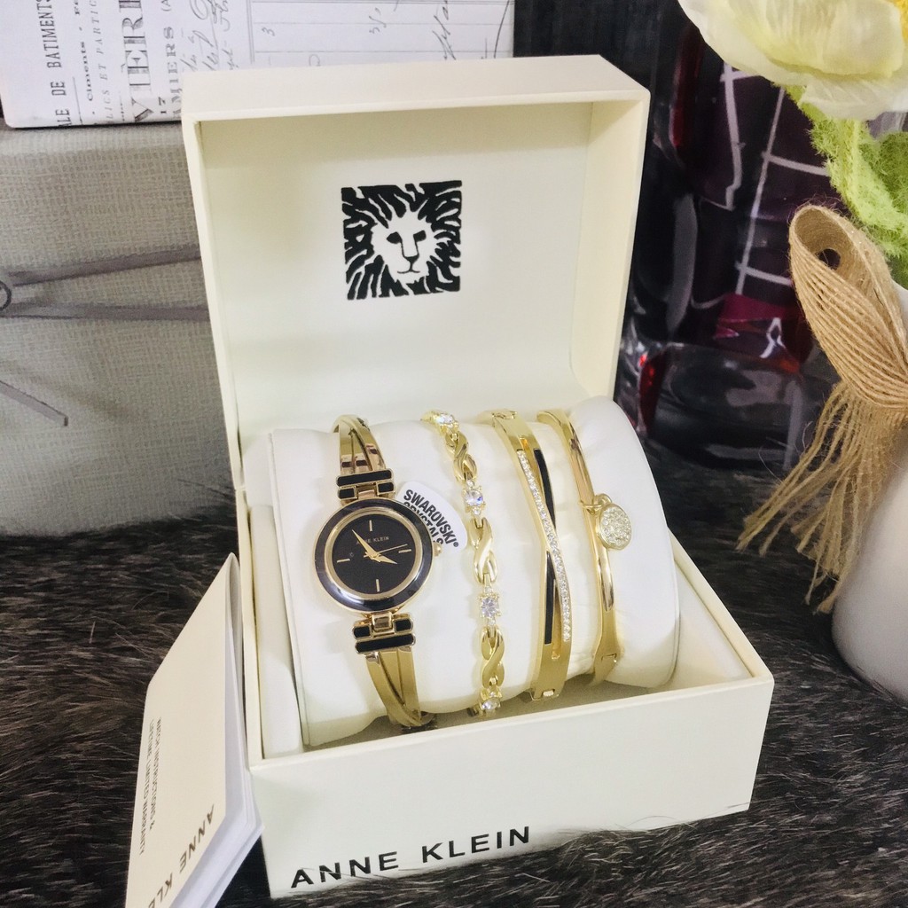 Đồng hồ thời trang nữ Anne Klein Set Combo AK3576KST