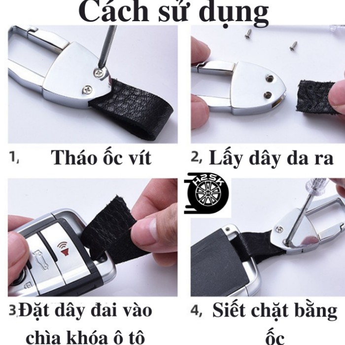 Móc khoá ô tô sang trọng, móc khóa xe máy đẹp